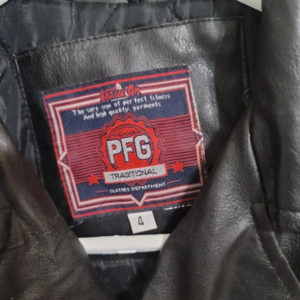 Boys Girls Youth Moto Coat‎ Jacket color Black Sz 4 Faux Leather Biker.So cute!